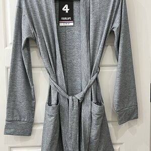 Women's Gray Robe